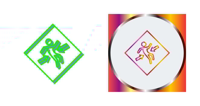 Crush Zone Vector Icon