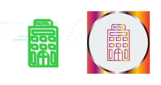 Hotel Vector Icon