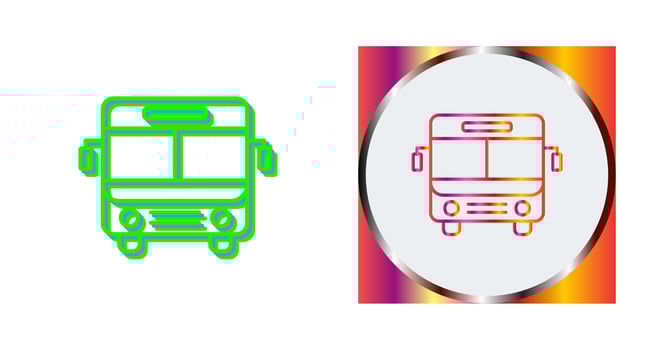 Bus Vector Icon