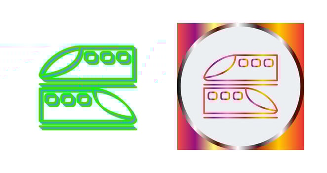 Trains Vector Icon
