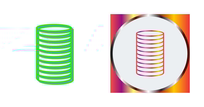 Stack of Coins Vector Icon