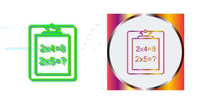 Unique Solving Question Vector Icon