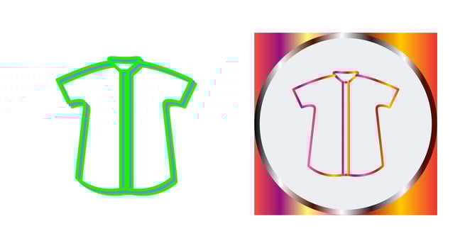 Check Shirt Vector Icon