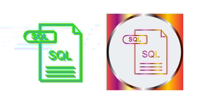 SQL Vector Icon