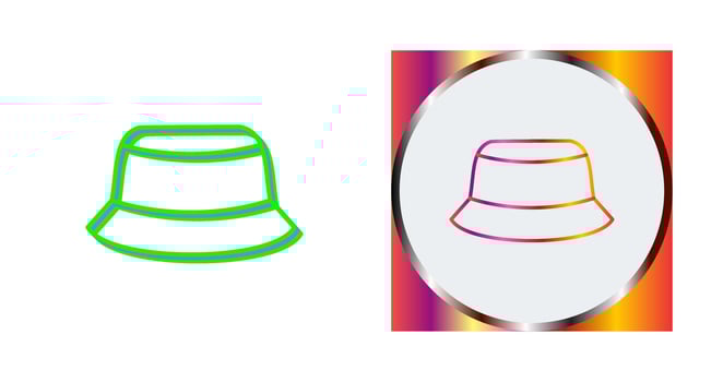 Men's Hat Vector Icon