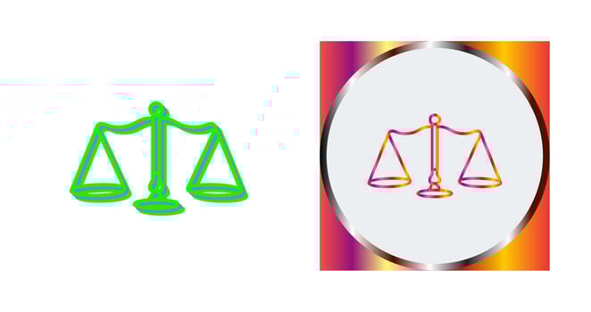 Scale Vector Icon