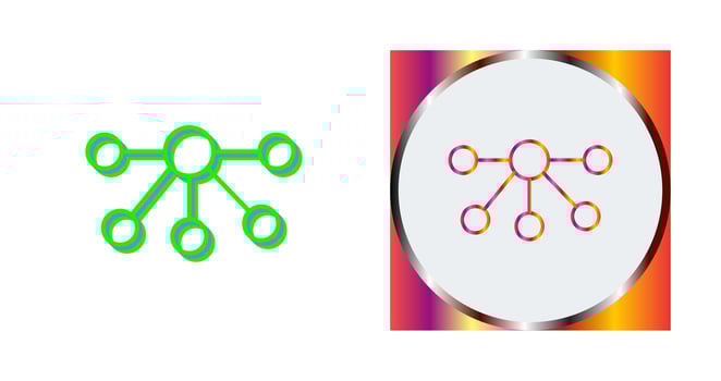 Nodes Vector Icon