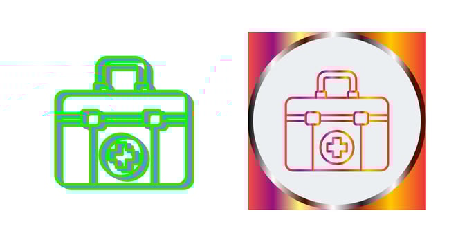 First Aid Kit Vector Icon