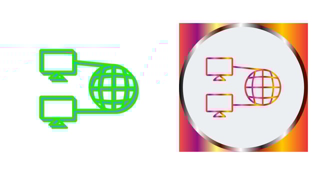 Internet Connectivity Vector Icon