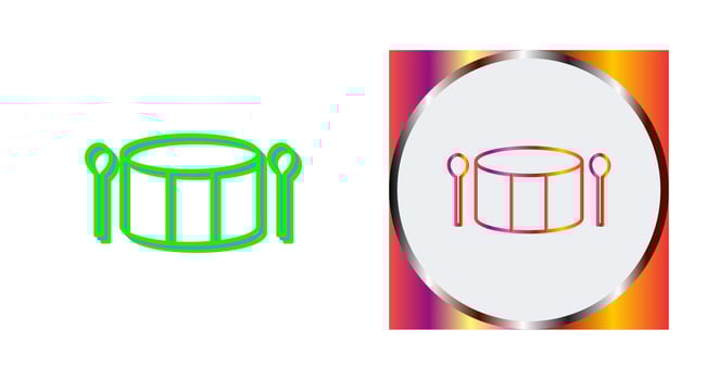 Drum Vector Icon