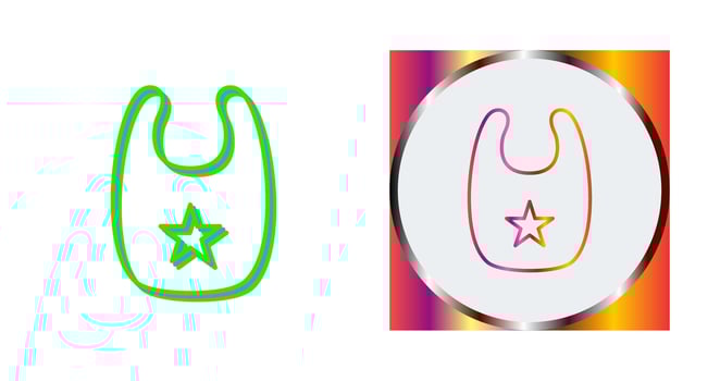 Bib Vector Icon