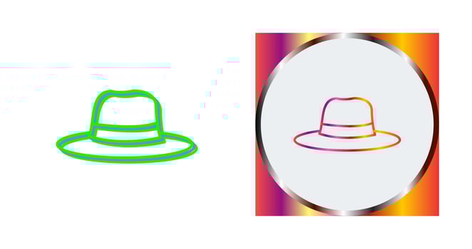Women's Hat Vector Icon