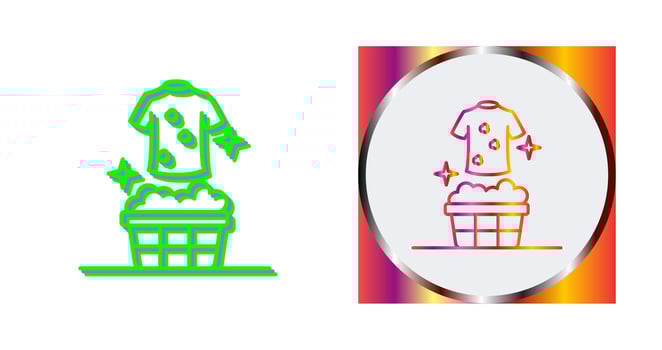 Laundry Vector Icon