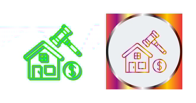 Auction Vector Icon