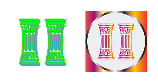 Column Vector Icon