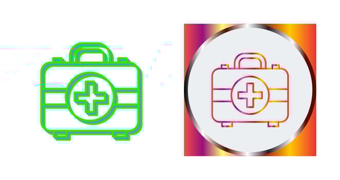 First Aid Kit Vector Icon