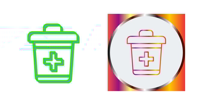 Dustbin Vector Icon