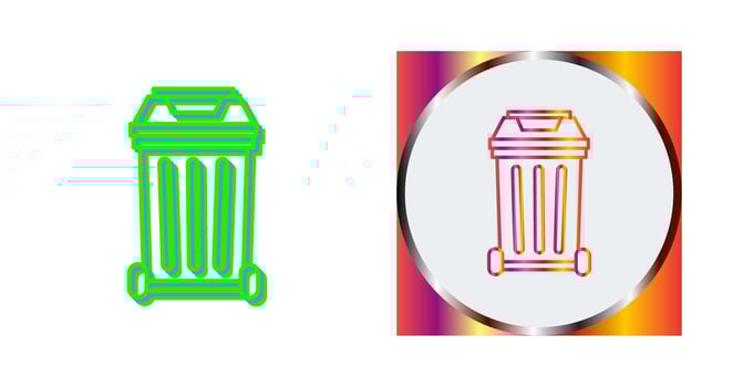 Garbage Vector Icon