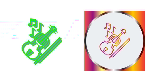 Violin Vector Icon