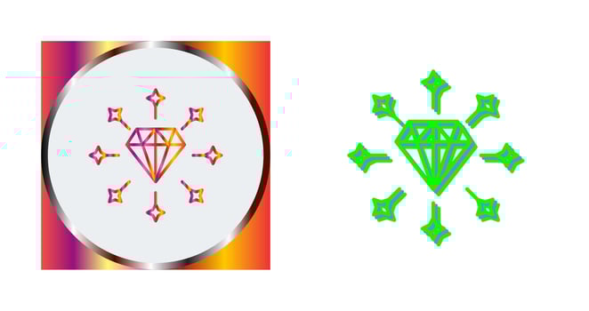 Diamond Vector Icon