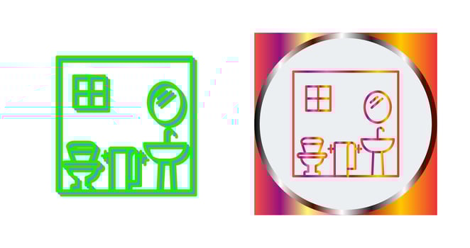 Bathroom Vector Icon