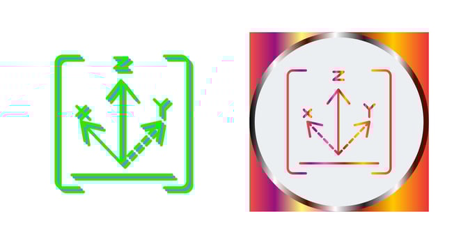 Axis Vector Icon