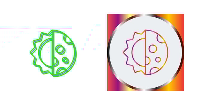 Day And Nigt Vector Icon