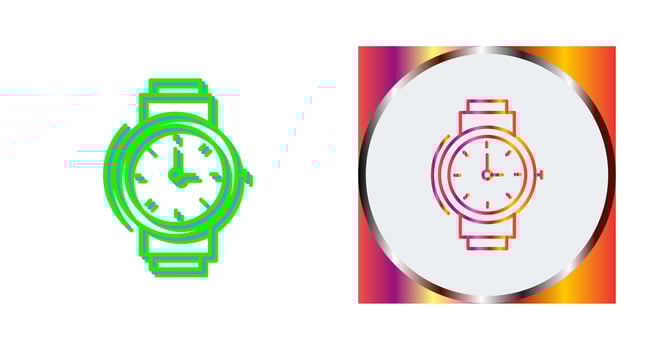 Wrist Watch Vector Icon