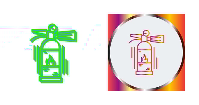 Fire Extinguisher Vector Icon