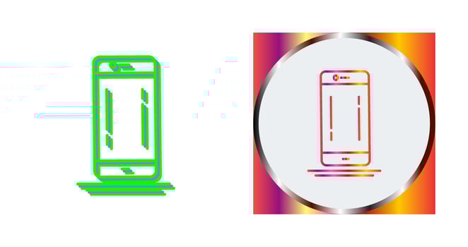 Mobile Vector Icon