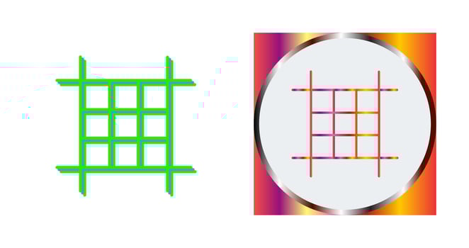 Square Layout Vector Icon