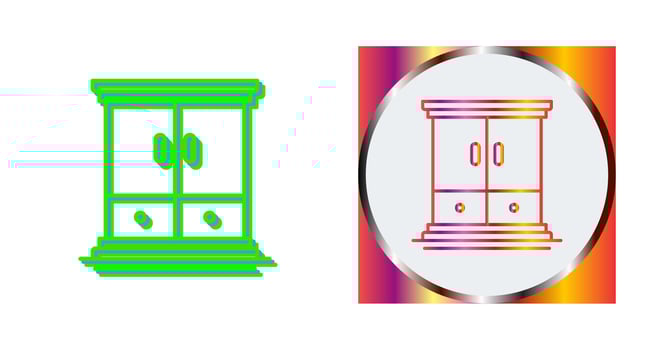 Wardrobe Vector Icon