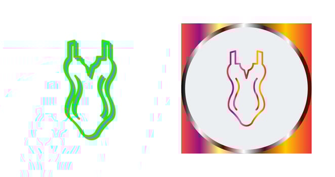 Swim Suit Vector Icon