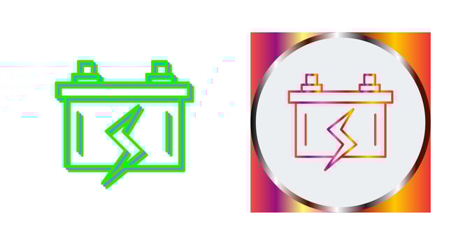 Battery Vector Icon