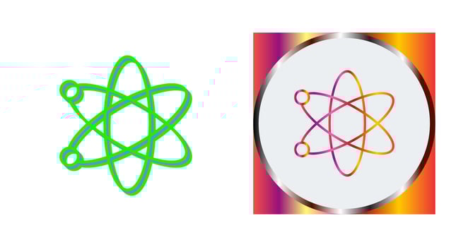 Atom Vector Icon