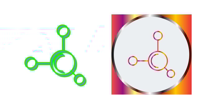 Molecule Vector Icon