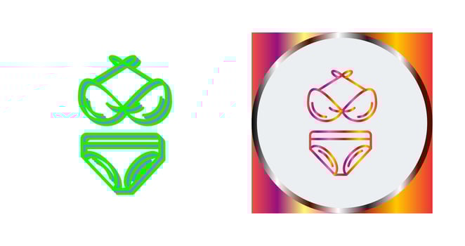Bikini Vector Icon