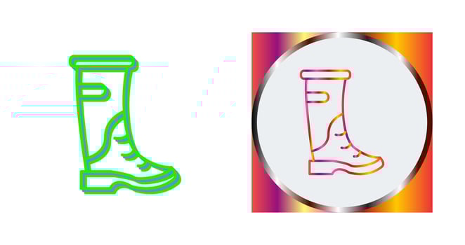 Rain Boots Vector Icon