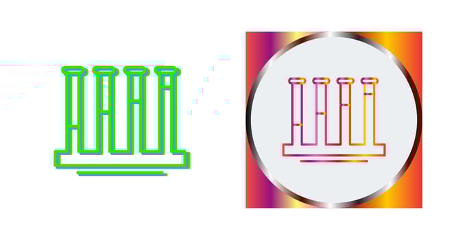 Communicating Vessels Vector Icon