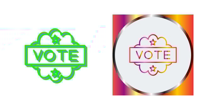 Vote Vector Icon