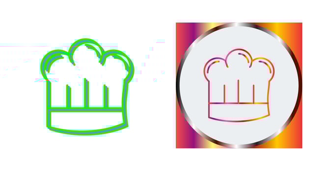 Chef Hat Vector Icon