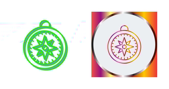 Compass Vector Icon