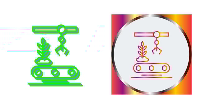 Conveyor Vector Icon