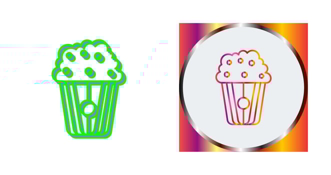 Pop corn Vector Icon
