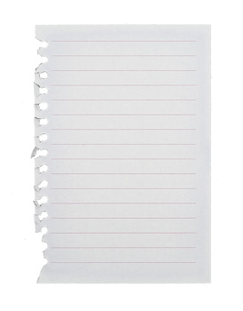 striped notebook paper on transparent background png flle