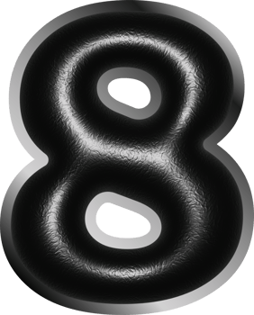 Number illustration. Hand drawn picture png