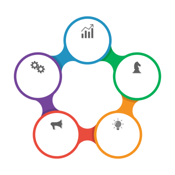 Infographic chart templates collection png