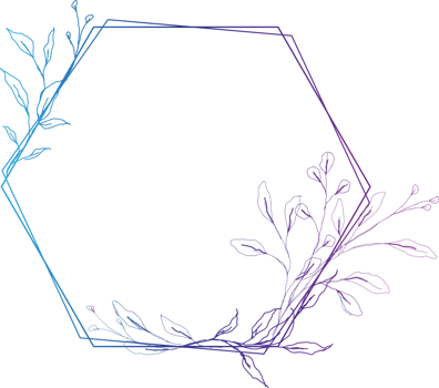 Floral wreath frame minimal design for wedding invitation or brand logo. png