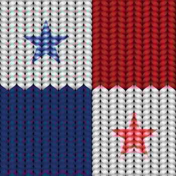 National flag braided rope vector