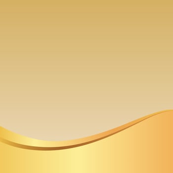 Golden Luxury Background with Elegant Gold Wave. vector